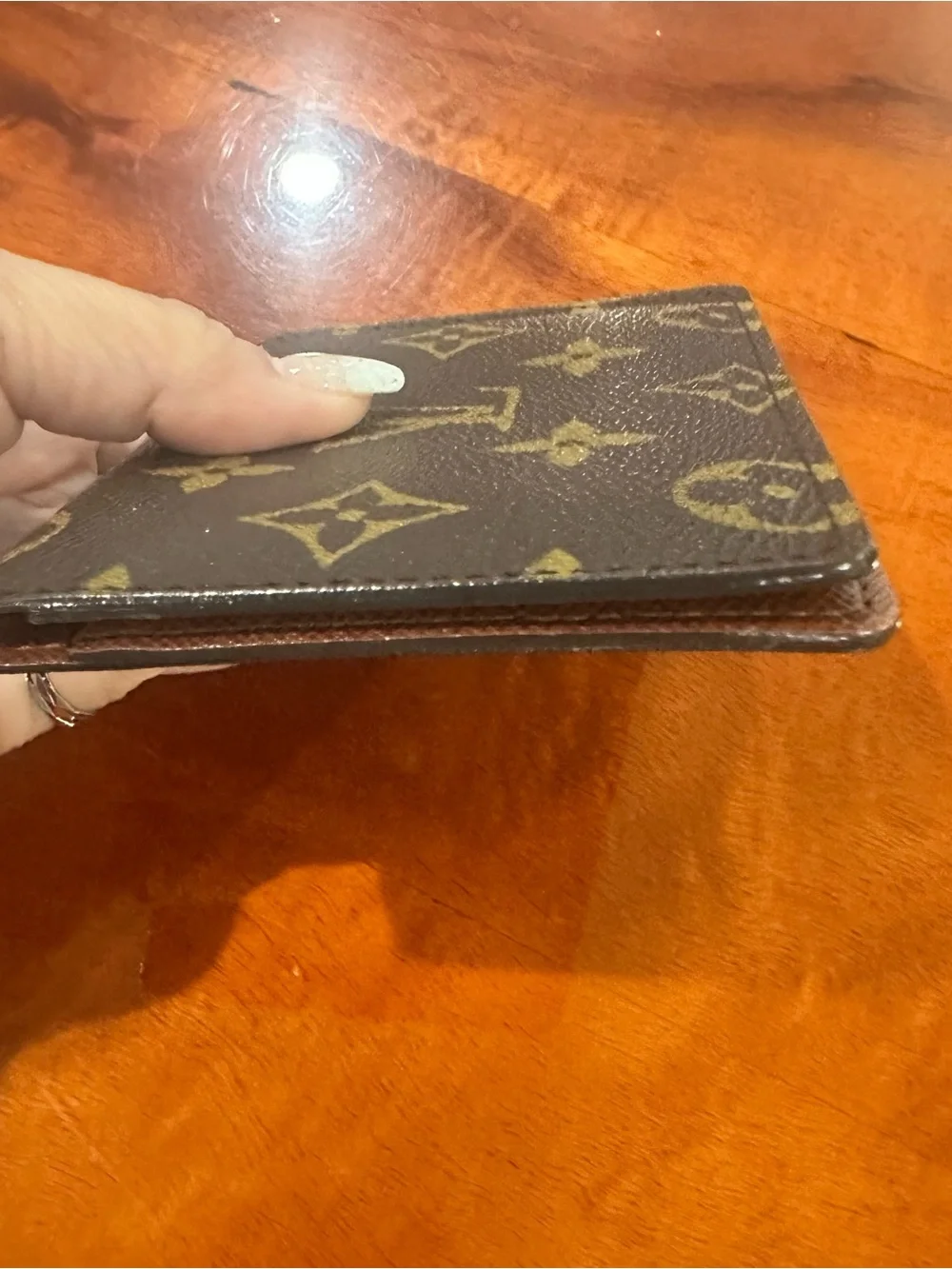Authentic Vintage Louis Vuitton Porte 2 Cartes Vertical Card Holder